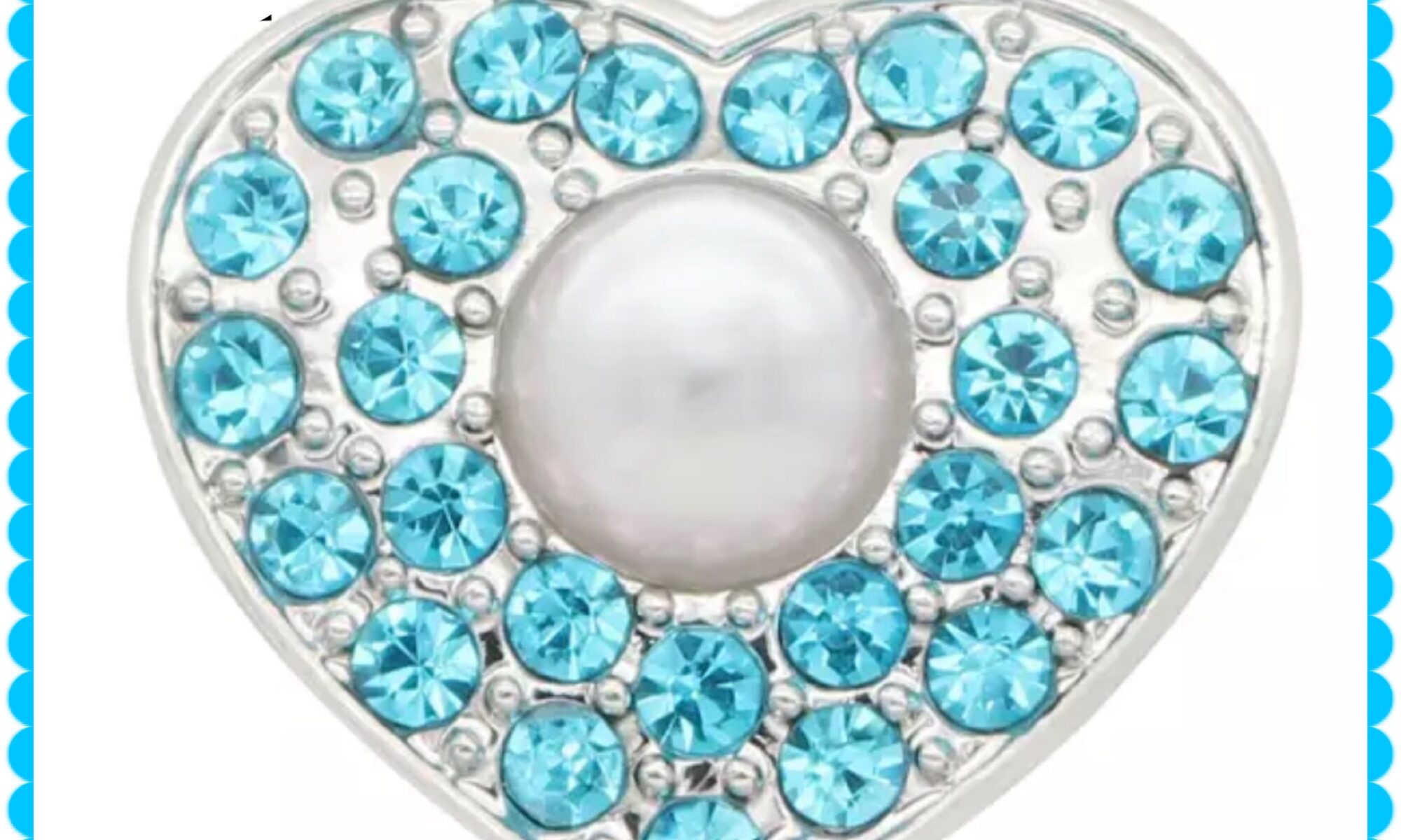 Blue Rhinestone